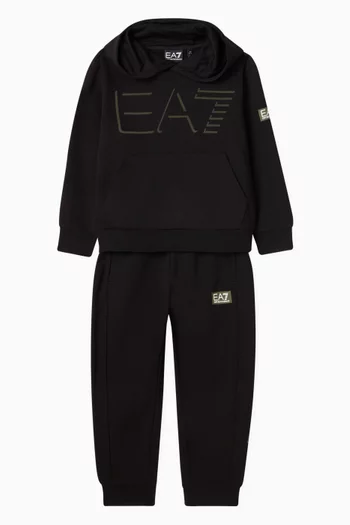 Logo Joggers in Cotton Blend
