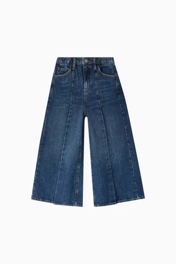 Wide-leg Jeans in Denim
