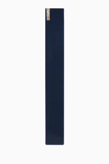 Contrast Logo Beanie & Scarf Set