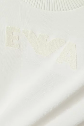 Macro-Logo T-shirt in Cotton