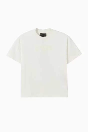 Macro-Logo T-shirt in Cotton