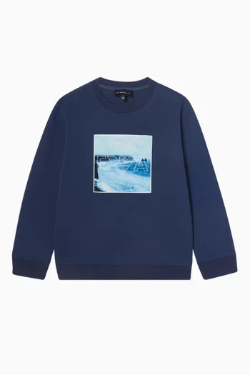 Beach Graphic-print Sweatshirt
