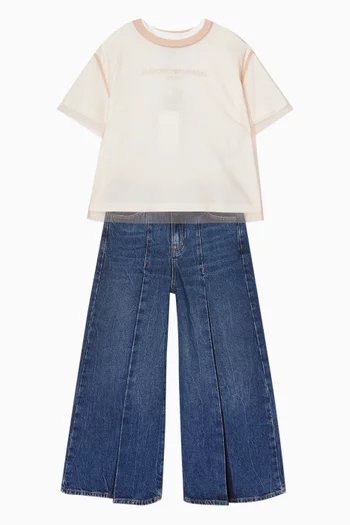 Logo T-shirt in Cotton