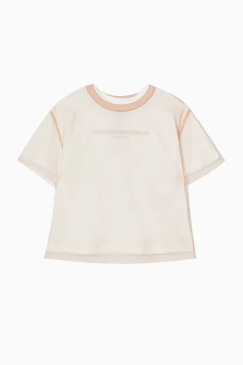 Logo T-shirt in Cotton