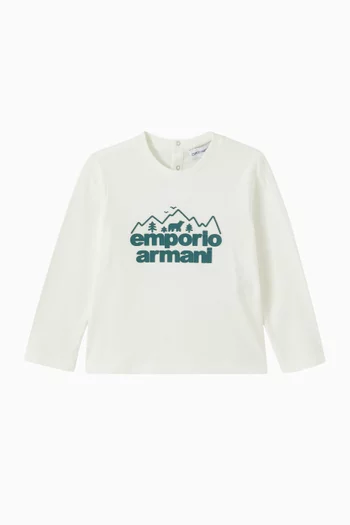 Mountain T-shirt in Cotton