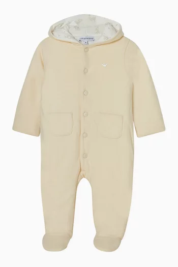 Padded Hoodie Sleepsuit