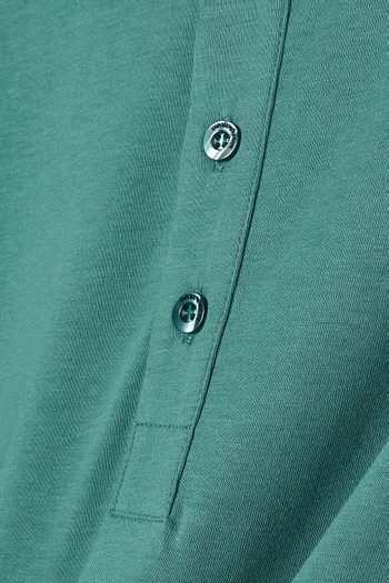 Oversized Polo Shirt in Cotton