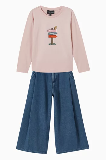 Adventure Graphic T-shirt in Cotton
