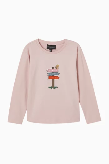 Adventure Graphic T-shirt in Cotton
