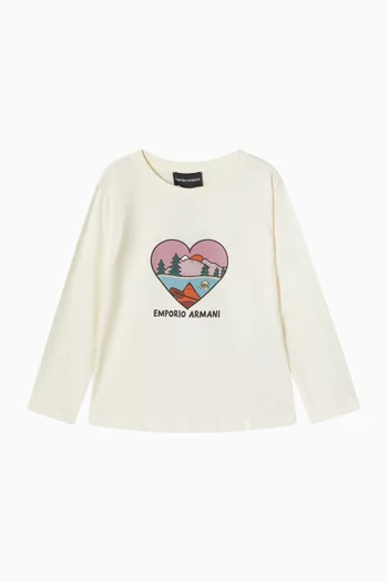Adventure Graphic T-shirt in Cotton