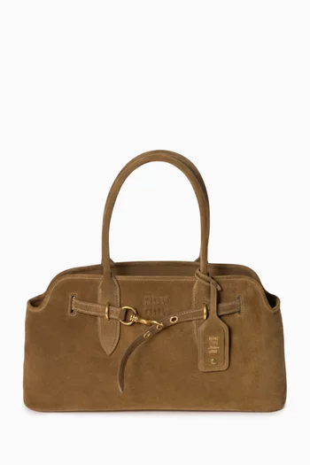 Aventure Shoulder Bag in Suede