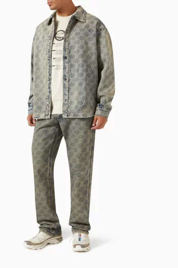 Shield Laser Washed Jeans