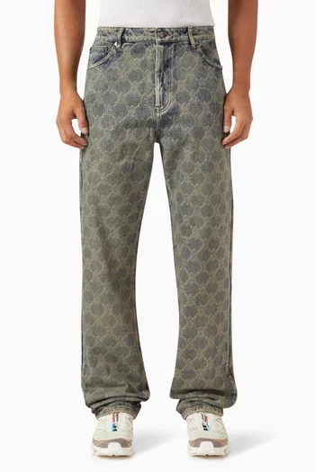 Shield Laser Washed Jeans
