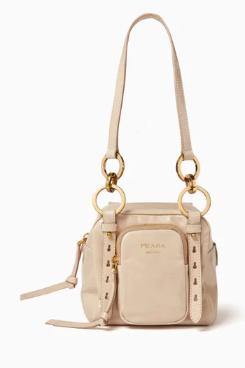 Small Dangle Bag in Leather