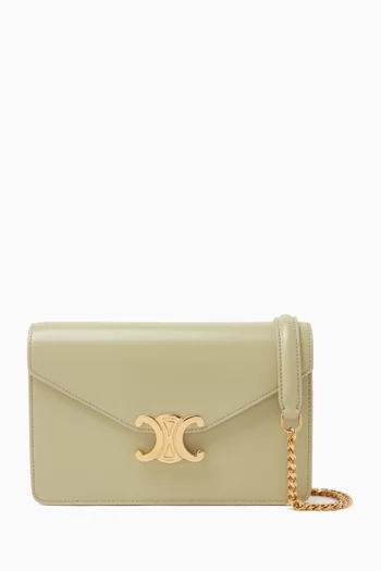 Margo Wallet on Chain in Leather