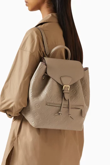 Monogram Empreinte Montsouris PM Backpack in Leather