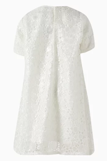 A-line Dress in Guipure Lace