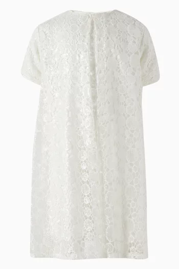 A-line Dress in Guipure Lace