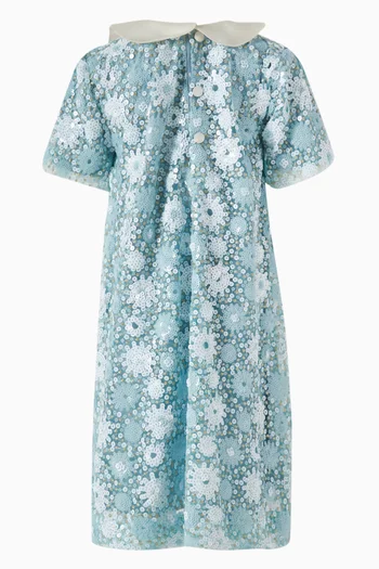 Sequinned-embellished Dress