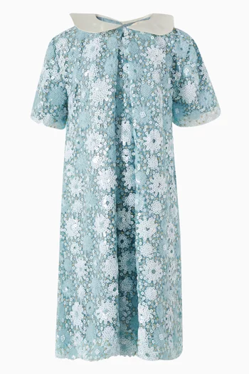 Sequinned-embellished Dress