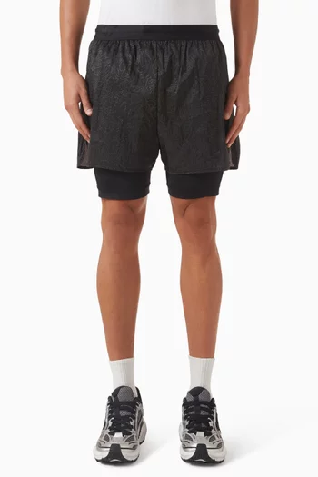 247 Contour Printed 2-in-1 Shorts