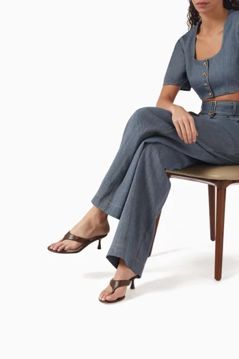 Ascent 55 Sandals in Nappa Leather