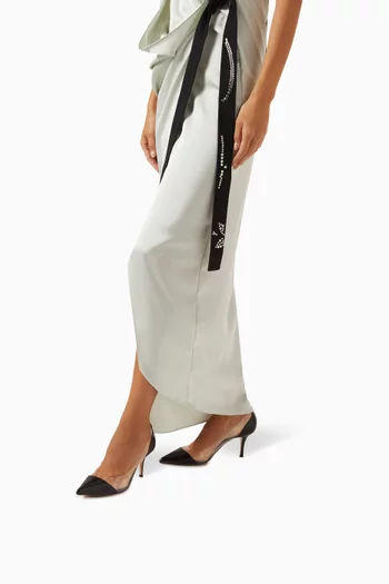 Plexi 70 Pumps in Leather & PVC