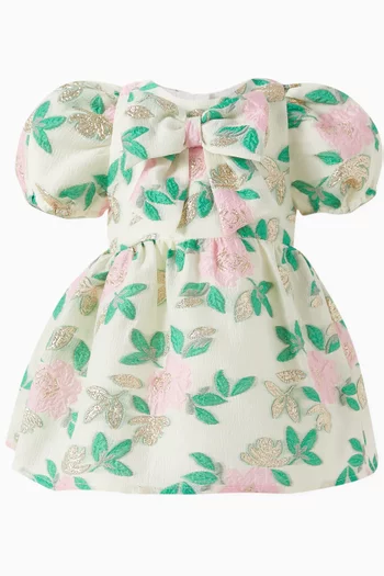 Rose Garden Dress & Bloomers in Organza