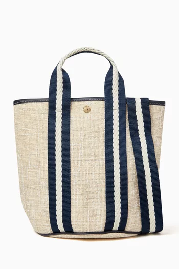 Small Cruise Bucket Tote Bag in Tweed