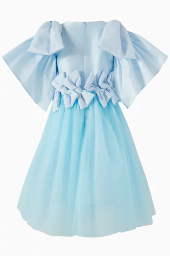 Adara Bow-embellished Dress