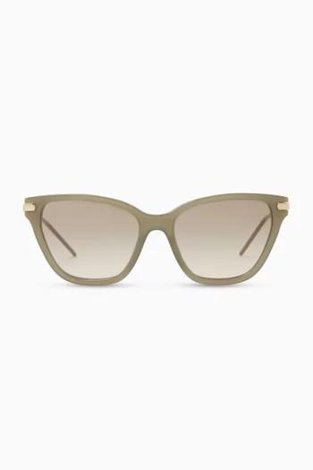 Cat-eye Sunglasses in Bio-acetate