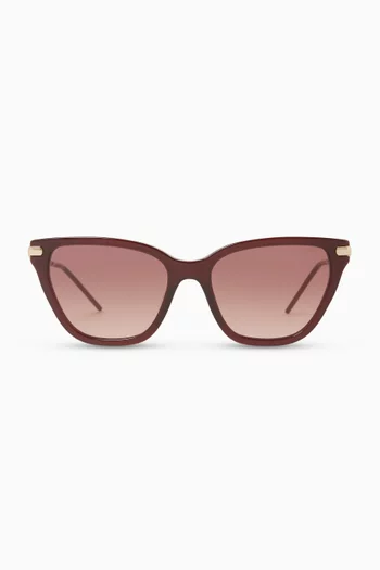 Cat-eye Sunglasses in Bio-acetate