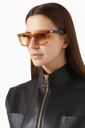 Butterfly Sunglasses in Bio-acetate