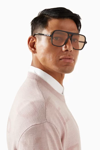 Aviator Sunglasses in Bio-acetate