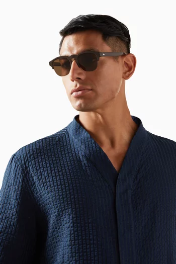 Panto Sunglasses in Acetate