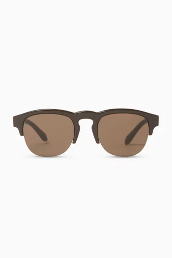 Panto Sunglasses in Acetate