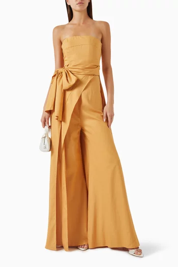 Nata Wide-leg Pants in Viscose-blend