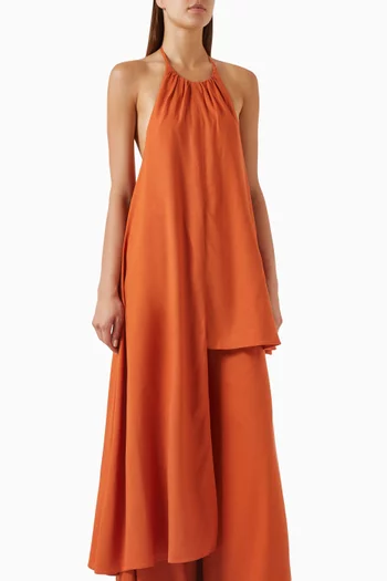 Nata Asymmetric Top in Viscose-blend
