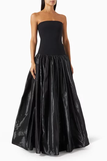 Bustier Gown in Taffeta