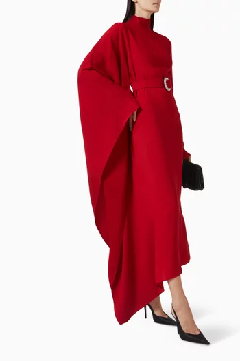 Tanning Kaftan in Crepe-cady