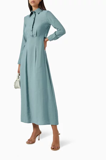 Shirt Dress in Modal-blend