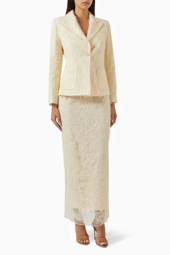 Jacket & Skirt Set in Lace