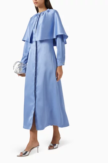 Cape Shirt Dress