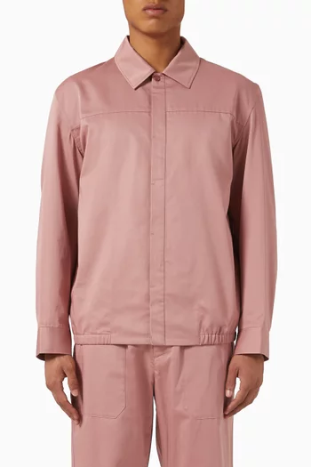 Cropped Shirt in Cotton