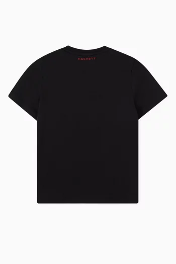 Gradient Logo T-shirt in Cotton-jersey
