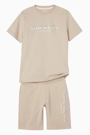 Logo T-shirt in Cotton-jersey