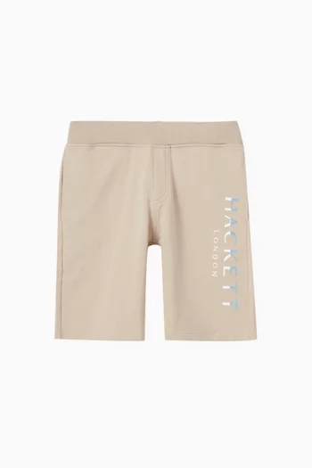 Logo Shorts in Cotton