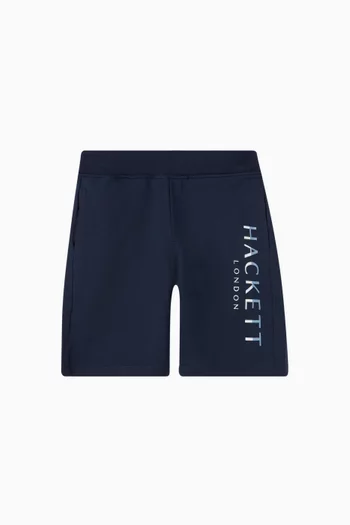 Logo Shorts in Cotton