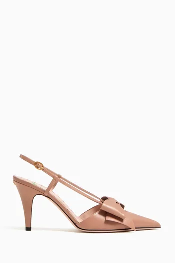 Bowow 85 Slingback Pumps in Kidskin Leather