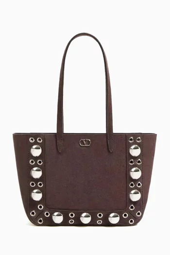 Mini Nellcôte Shopper Tote Bag in Suede